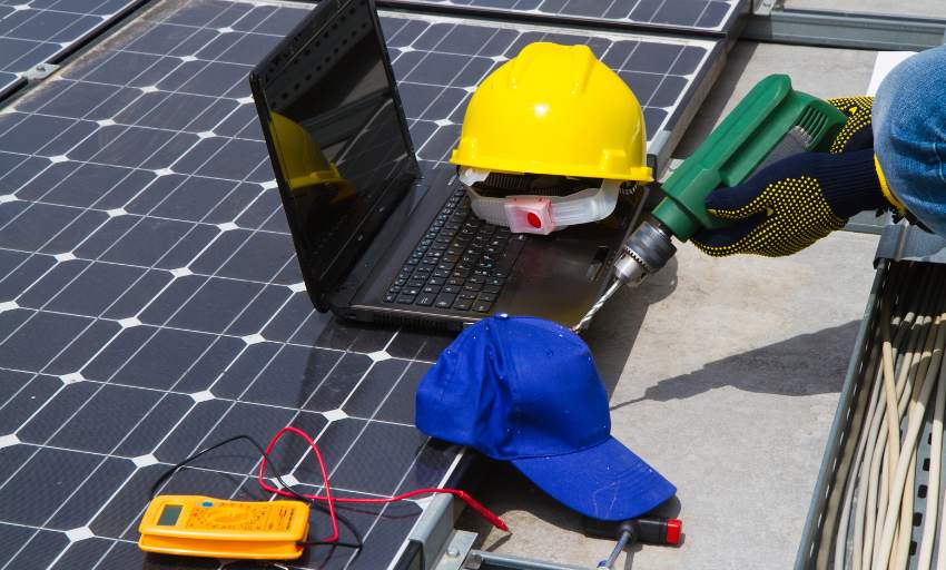 solar power backup showcase